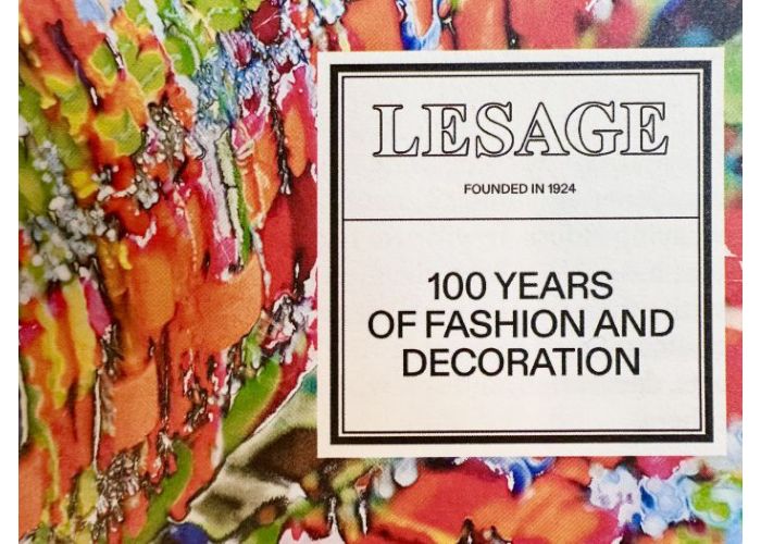 シャネル展　ルサージュ　Le19m カタログ2冊セット オートクチュールを支える刺繍の工房「ルサージュ」の展覧会、パリ19区